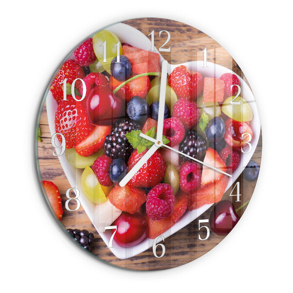 Orologio rotondo Frutta
