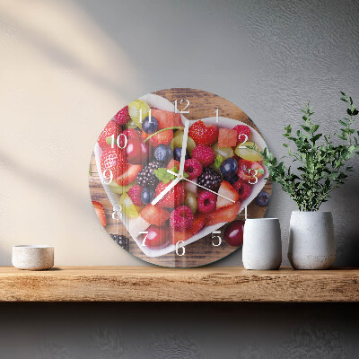 Orologio rotondo Frutta