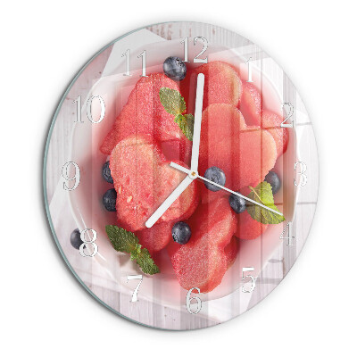 Orologio rotondo Cuore di anguria