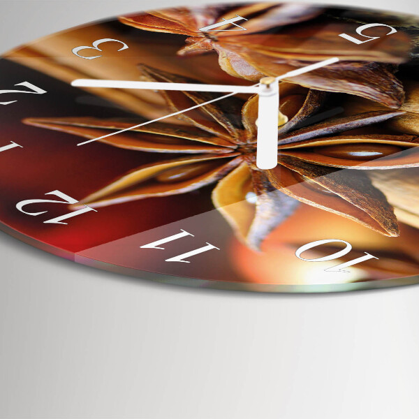 Orologio rotondo Anice e cannella