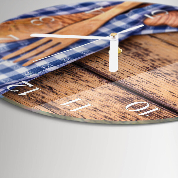 Orologio rotondo Legno e utensili