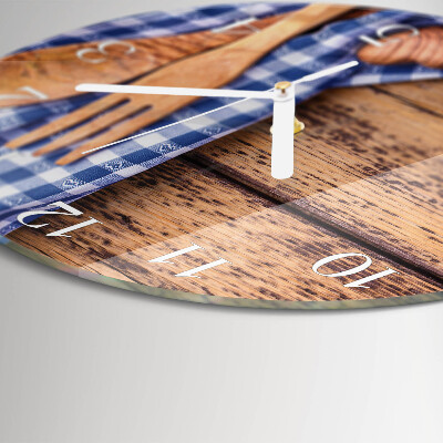 Orologio rotondo Legno e utensili