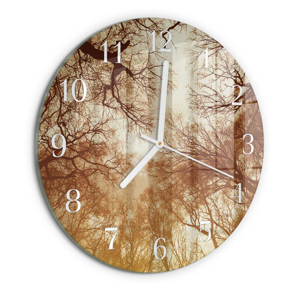Orologio rotondo Chiome degli alberi
