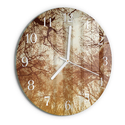Orologio rotondo Chiome degli alberi
