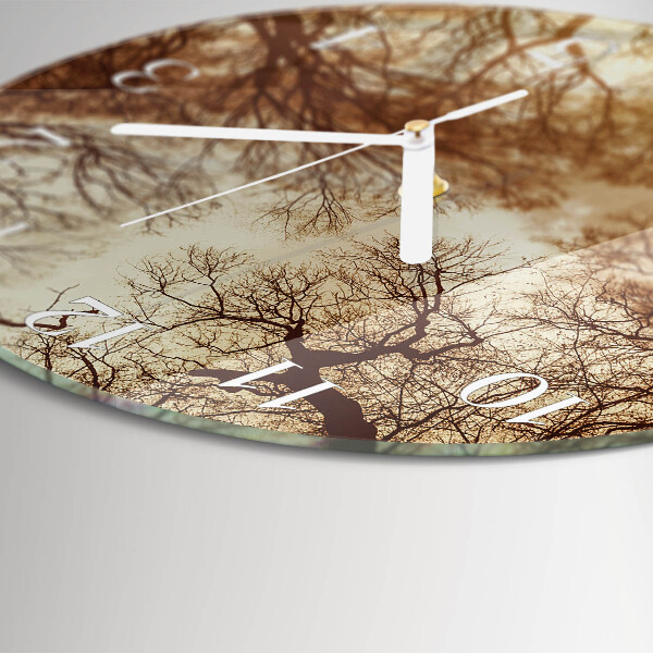 Orologio rotondo Chiome degli alberi