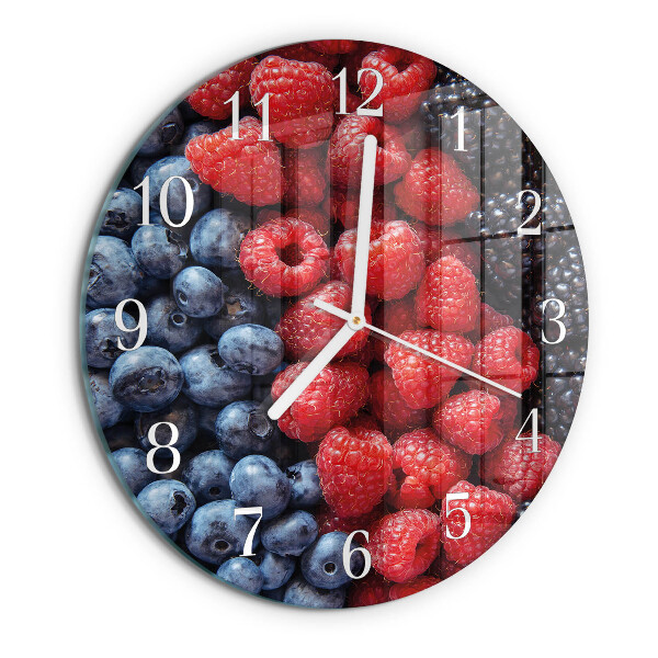Orologio rotondo Frutti di bosco