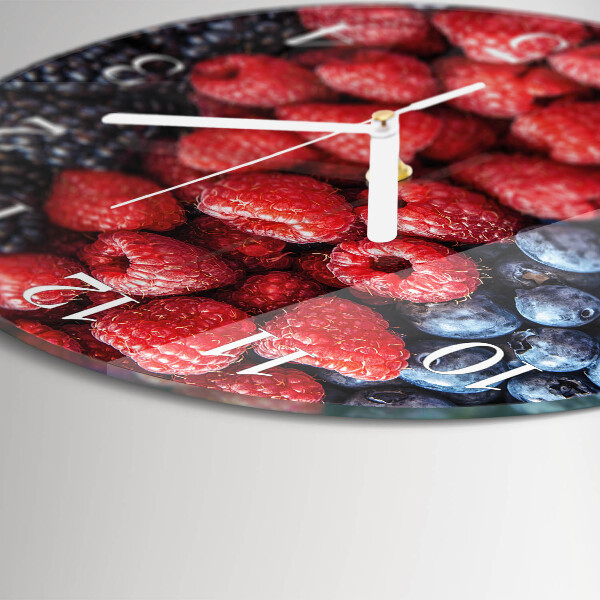 Orologio rotondo Frutti di bosco
