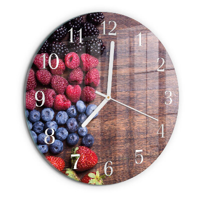 Orologio rotondo Frutti di bosco