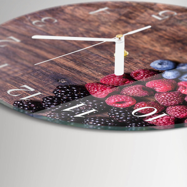 Orologio rotondo Frutti di bosco