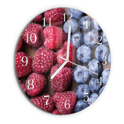 Orologio rotondo Frutti di bosco