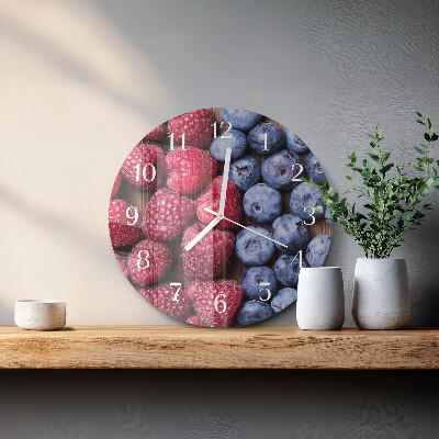 Orologio rotondo Frutti di bosco
