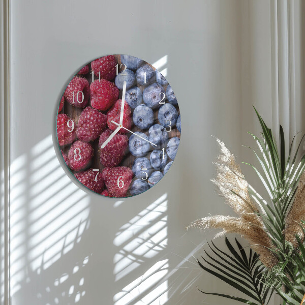 Orologio rotondo Frutti di bosco