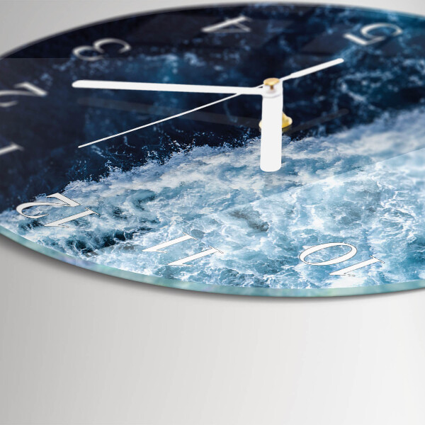 Orologio rotondo Onde oceaniche