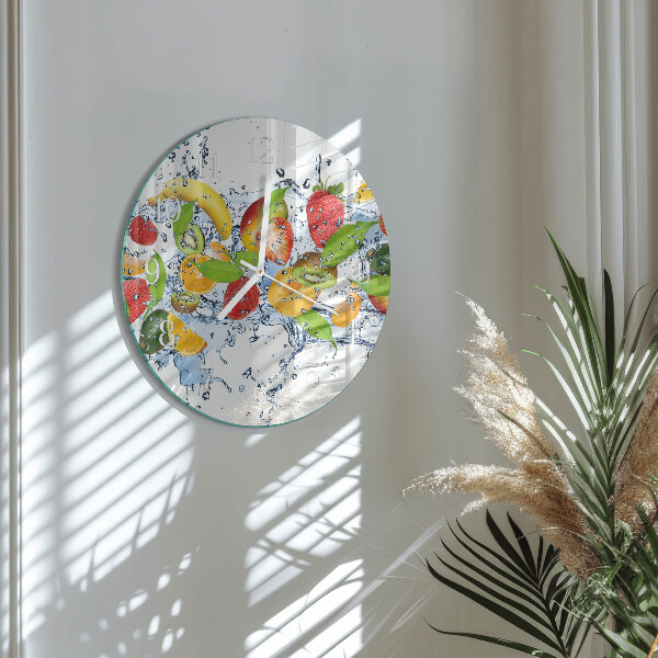 Orologio rotondo Acqua di Frutta