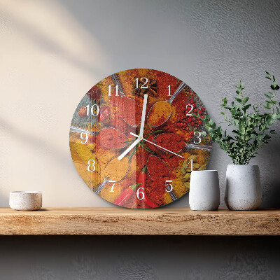 Orologio rotondo Spezie