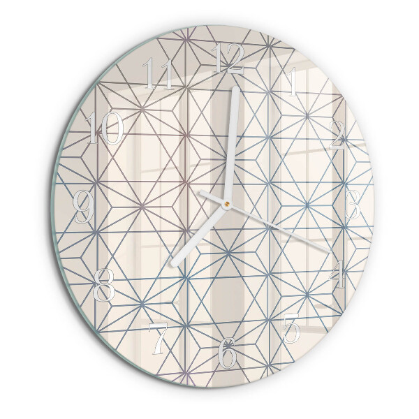 Orologio rotondo Modello geometrico