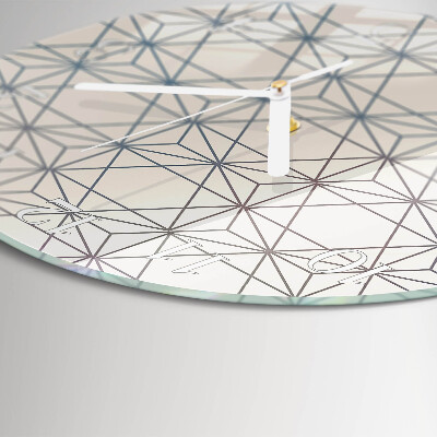 Orologio rotondo Modello geometrico