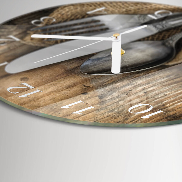 Orologio rotondo Posate