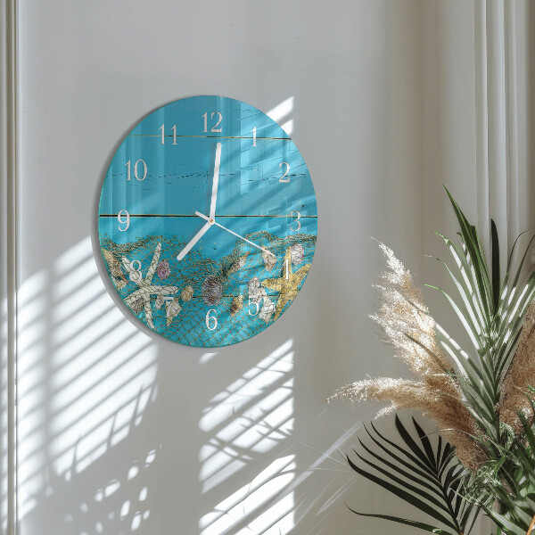 Orologio rotondo Tesori del mare