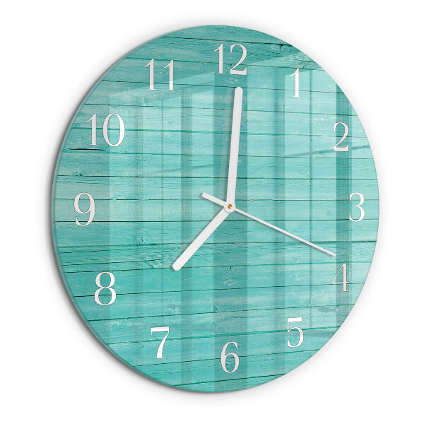 Orologio rotondo Tavole verdi