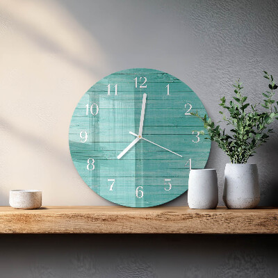 Orologio rotondo Tavole verdi