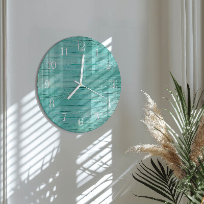 Orologio rotondo Tavole verdi