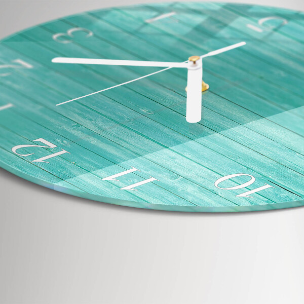 Orologio rotondo Tavole verdi