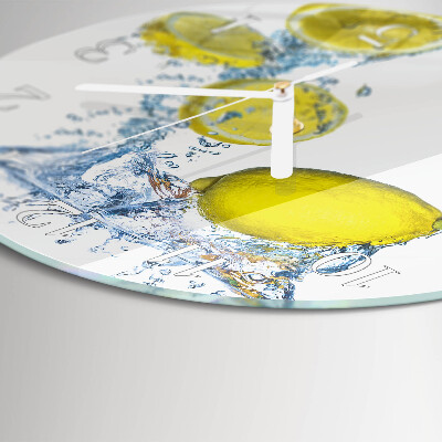 Orologio rotondo limoni