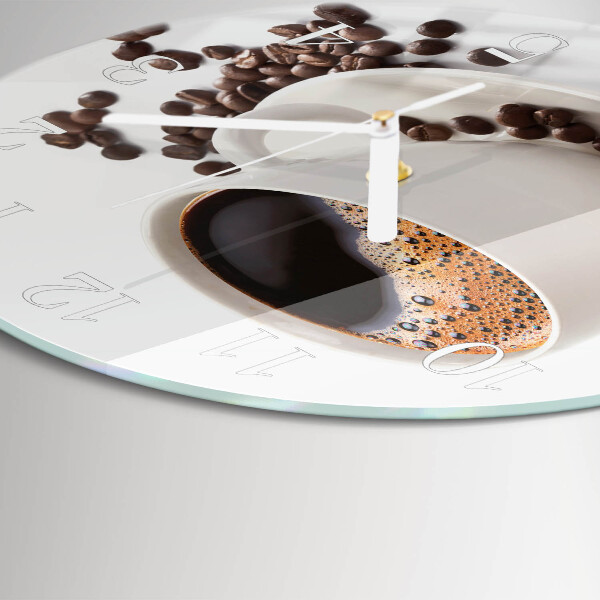 Orologio rotondo Tazza di caffè