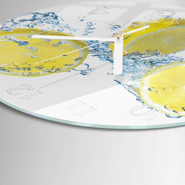 Orologio rotondo limoni