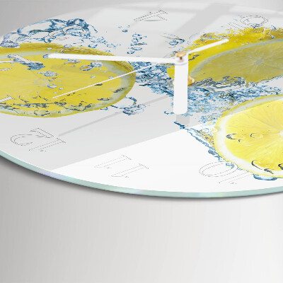 Orologio rotondo limoni