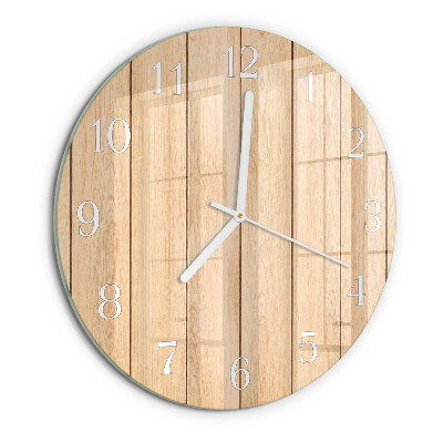 Orologio rotondo Legna