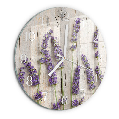 Orologio rotondo Lavanda