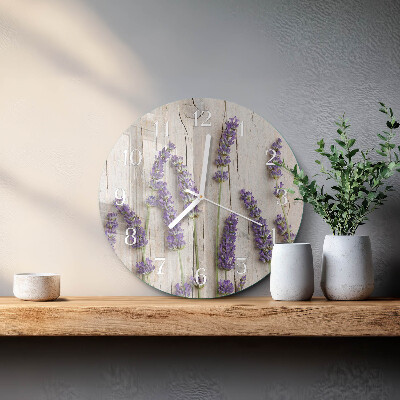 Orologio rotondo Lavanda