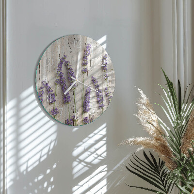 Orologio rotondo Lavanda