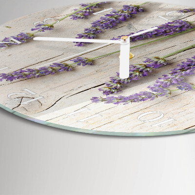 Orologio rotondo Lavanda