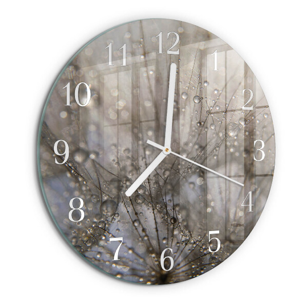 Orologio rotondo Gocce di rugiada