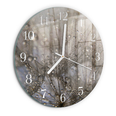 Orologio rotondo Gocce di rugiada