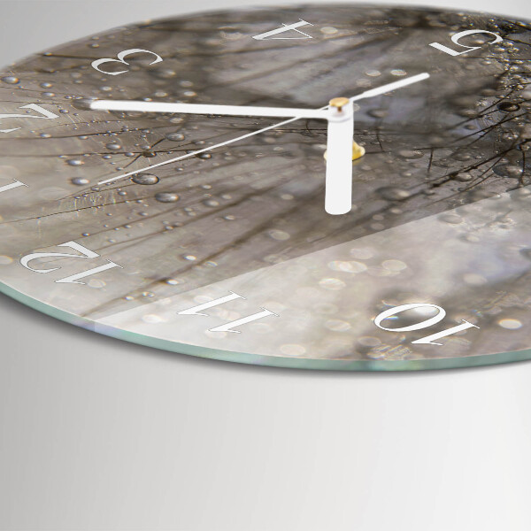 Orologio rotondo Gocce di rugiada
