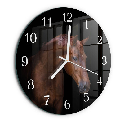 Orologio rotondo Cavallo