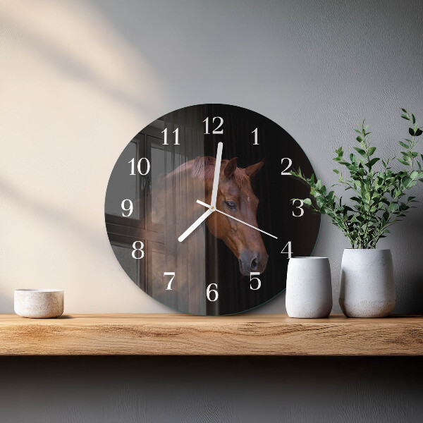 Orologio rotondo Cavallo