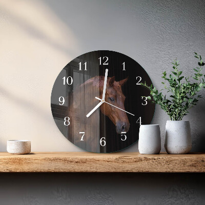 Orologio rotondo Cavallo