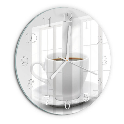 Orologio rotondo Tazza di caffè