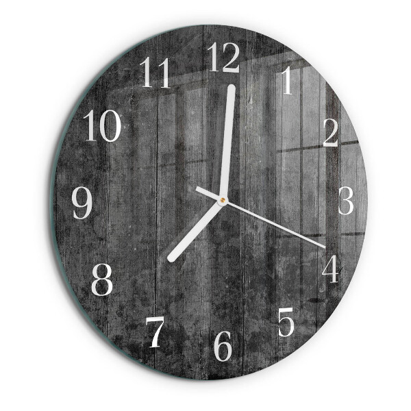 Orologio rotondo Legna