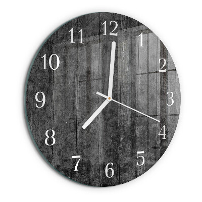 Orologio rotondo Legna