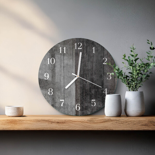 Orologio rotondo Legna
