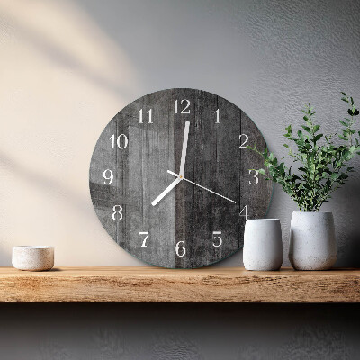 Orologio rotondo Legna