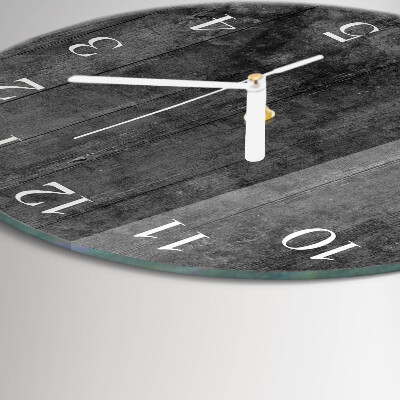 Orologio rotondo Legna