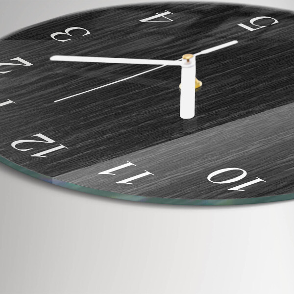 Orologio rotondo Legna