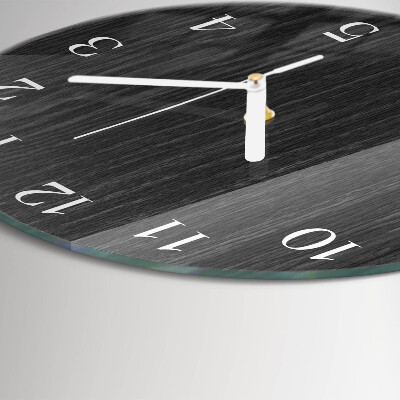 Orologio rotondo Legna